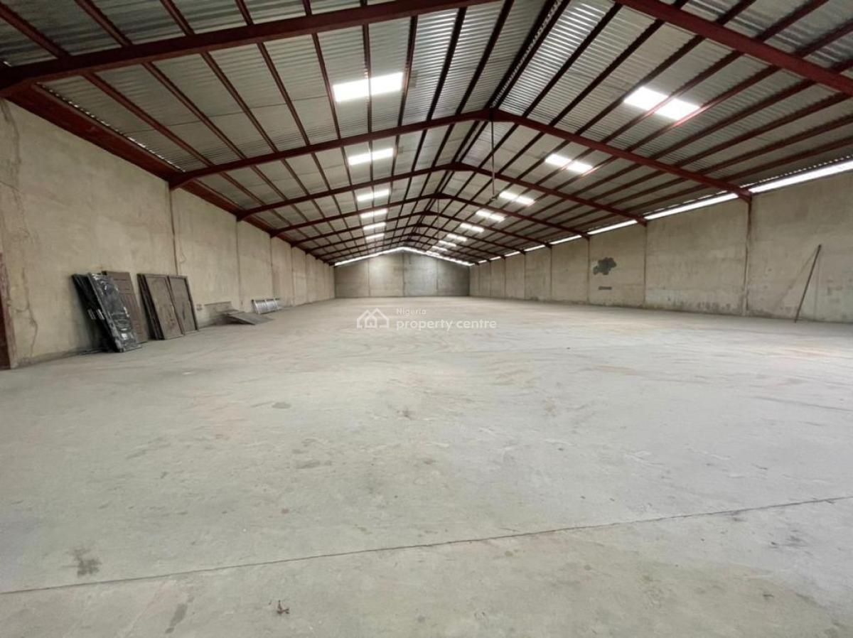 a Well-maintained Warehouse Available for Lease, Isheri River, Ifo, Ogun, Warehouse for Rent