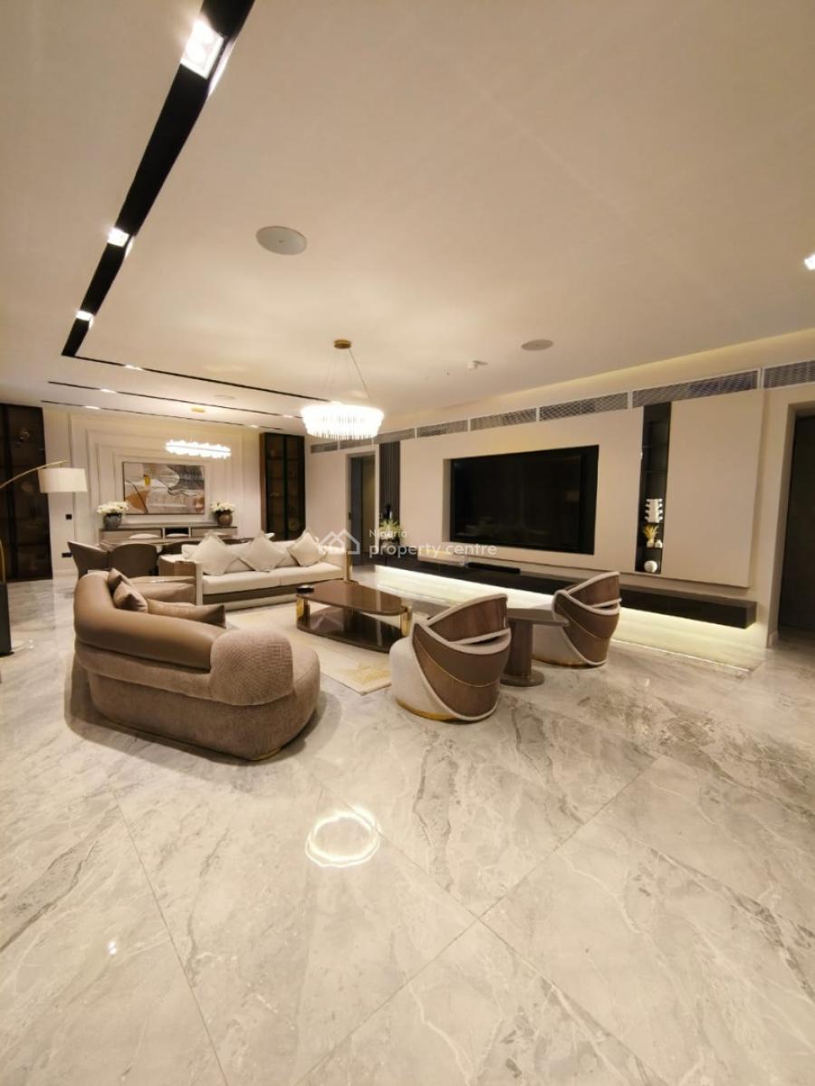 Exquisite Luxurious Fully Furnished and Serviced 4 Bedroom Flat with 2, Old Ikoyi, Ikoyi, Lagos, Flat / Apartment for Rent