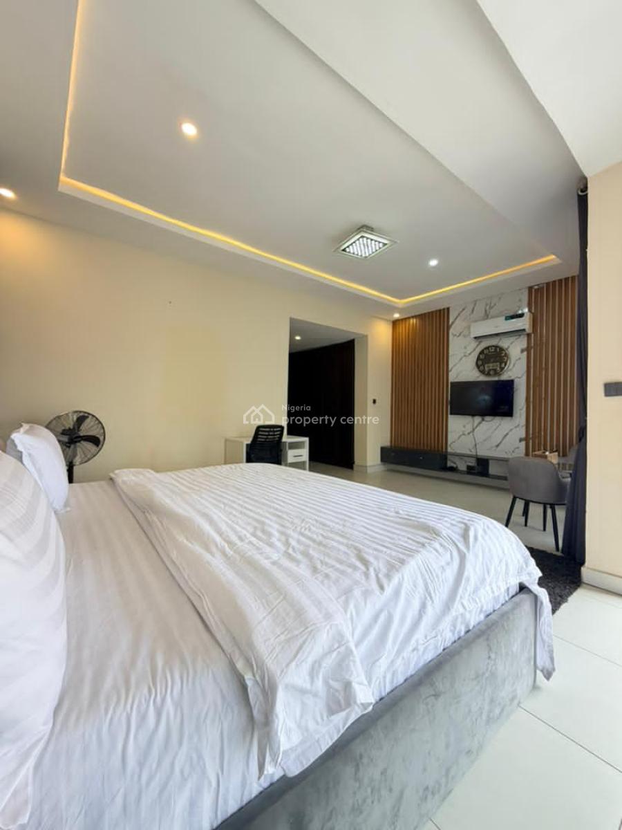 a Fully Furnished & Serviced 3-bedroom Flat, Wuye, Abuja, Flat / Apartment for Rent