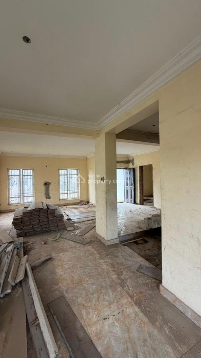 Distress Property : 4-bedroom Fully Detached Duplex Carcass, Sangotedo, Ajah, Lagos, Detached Duplex for Sale