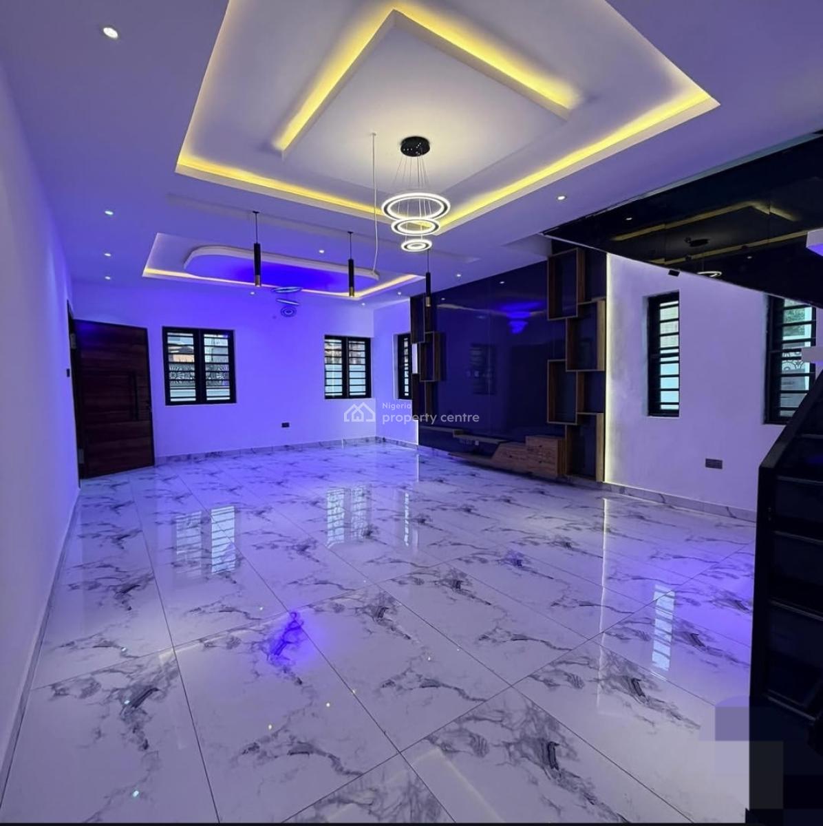 4 Bedroom Fully Detached Duplex with a Bq, Oko-oba, Agege, Lagos, Detached Duplex for Sale
