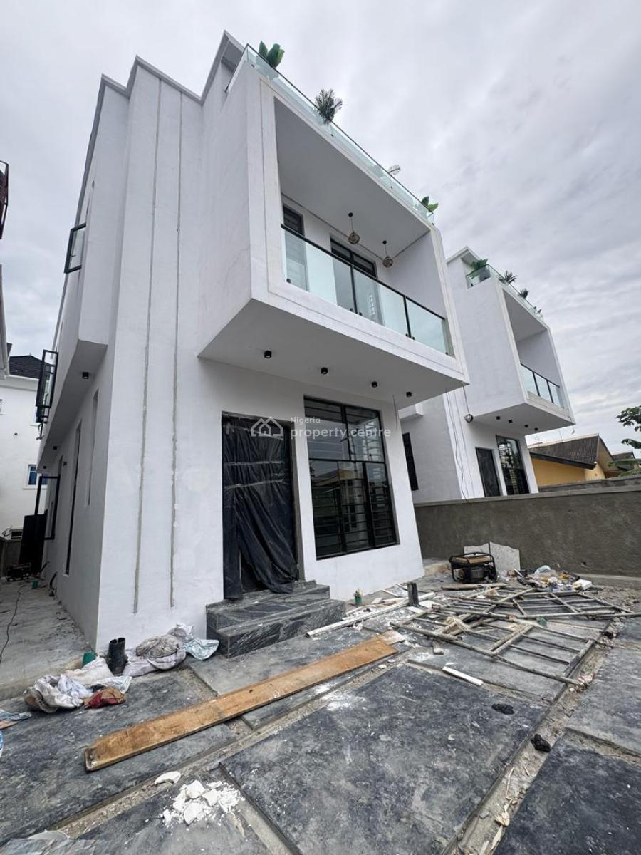 Spacious 4 Bedroom Fully Detached House in Sangotedo, Ajah, Sangotedo, Ajah, Lagos, House for Sale