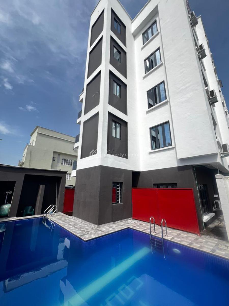 Contemporary 2 Bedroom Apartment with Swimming Pool & Elevator, Lekki, Lekki Phase 1, Lekki, Lagos, Flat / Apartment for Sale
