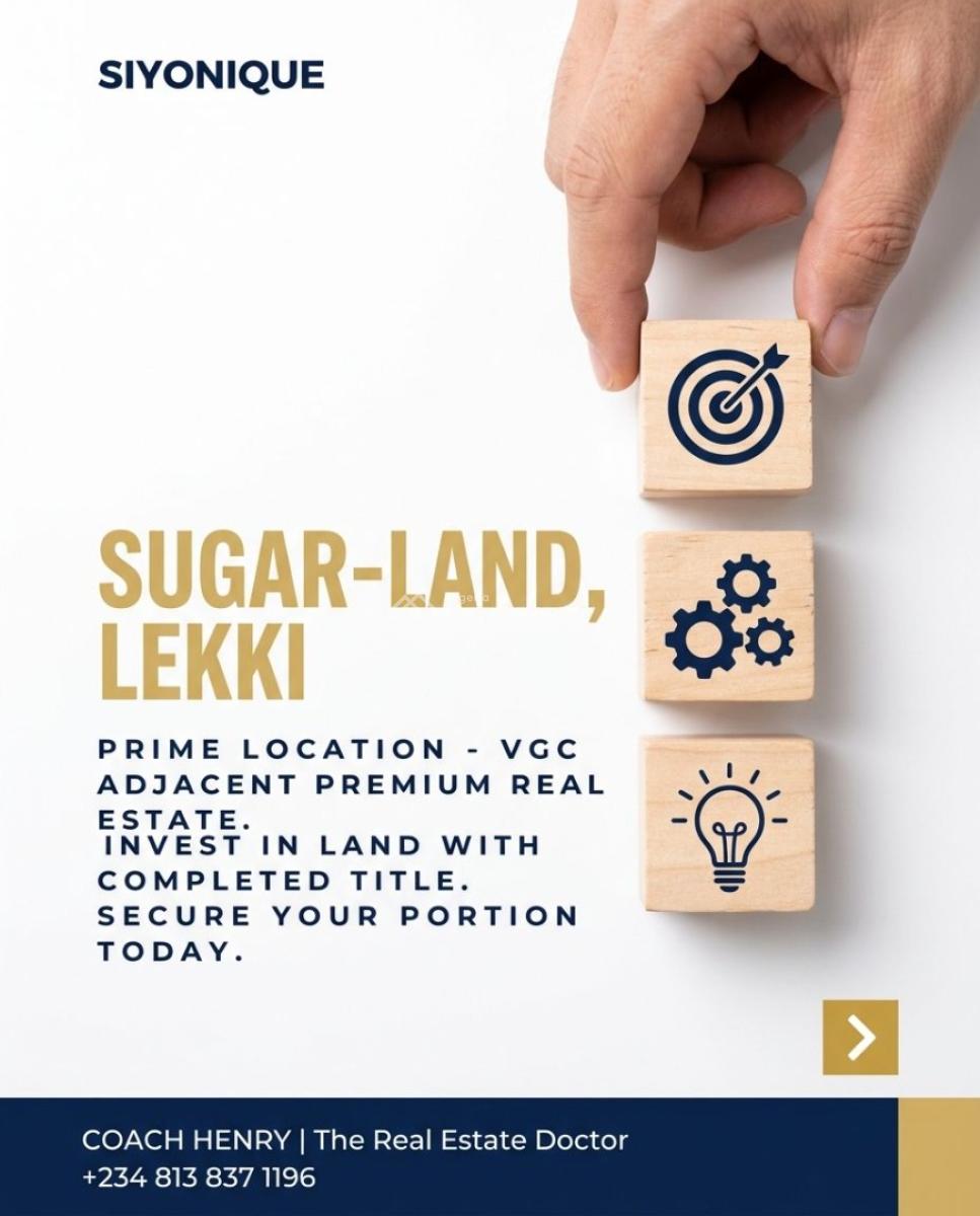 a Rare Opportunity to Own a Landmark Investment Assetpremium Developme, Vgc, Lekki, Lagos, Mixed-use Land for Sale