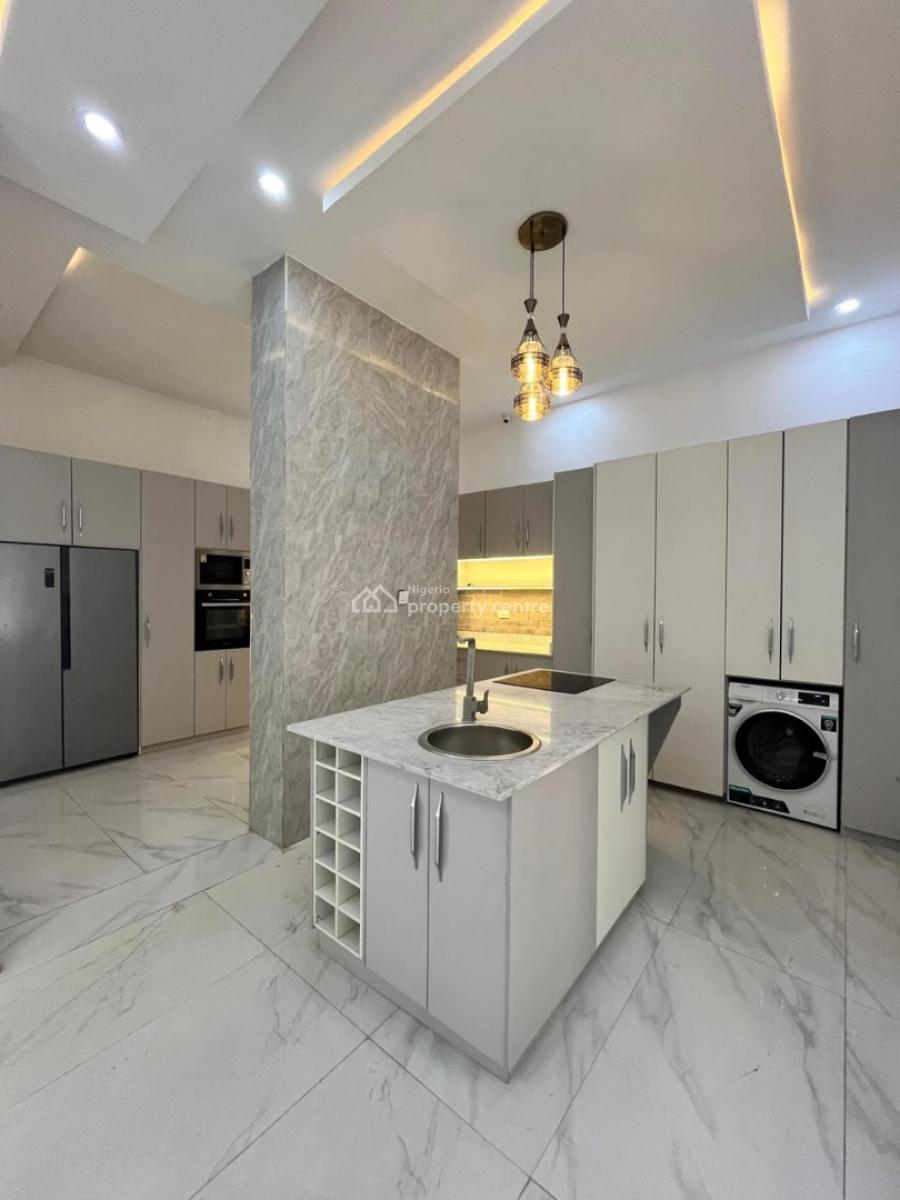 Smart 5 Bedroom Fully Detached Duplex with Bq, Pool, Cinema & Rooftop, Lekki, Osapa, Lekki, Lagos, House for Sale