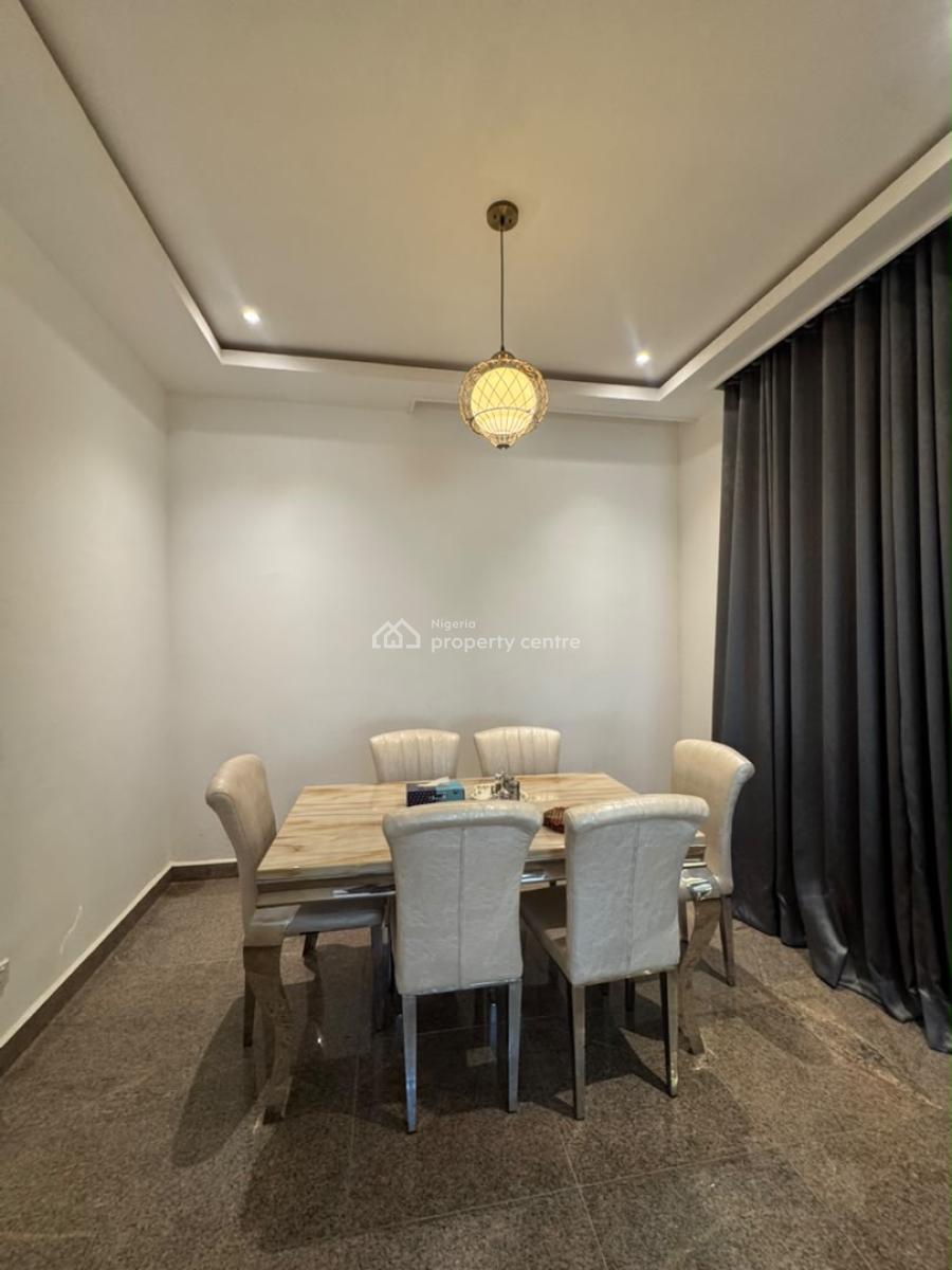 Furnished and Serviced 4 Bedroom Terrace Duplex with Bq, Diplomatic Zone, Katampe Extension, Katampe, Abuja, Terraced Duplex for Rent