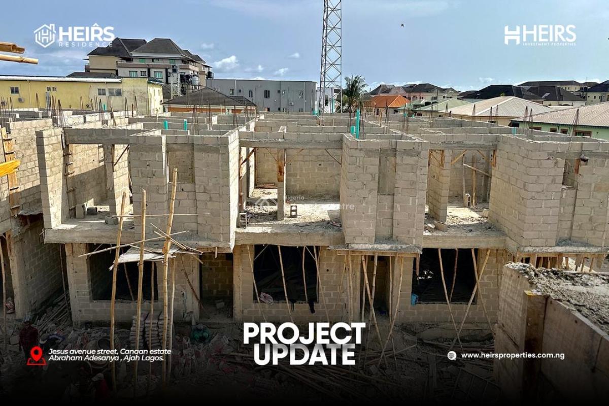 Heirs Residence Apartments, Canaan Estate By Dkk, Abraham Adesanya, Off Lekki-epe Expressway, Ajah, Lagos, Flat / Apartment for Sale