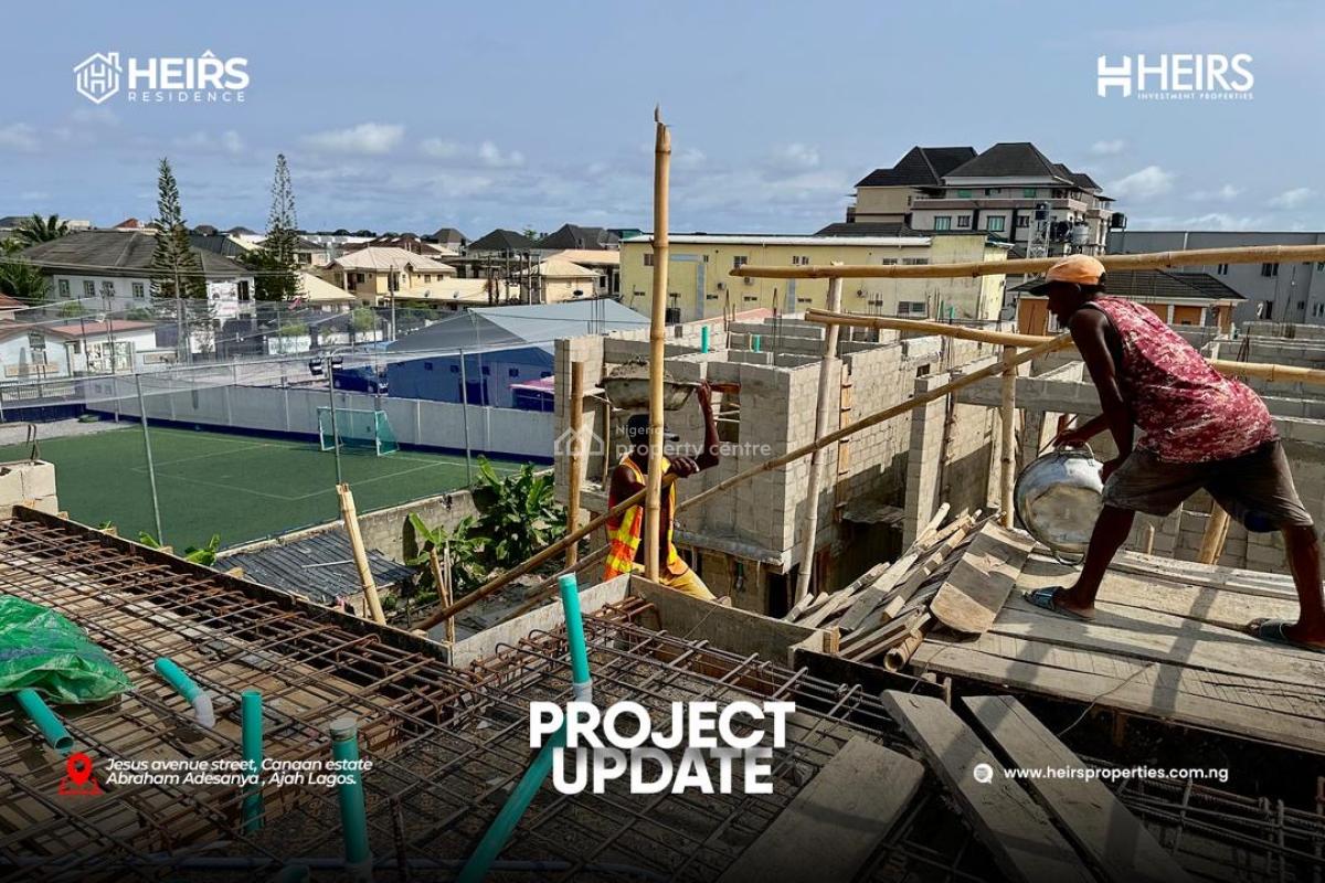 Heirs Residence Apartments, Canaan Estate By Dkk, Abraham Adesanya, Off Lekki-epe Expressway, Ajah, Lagos, Flat / Apartment for Sale