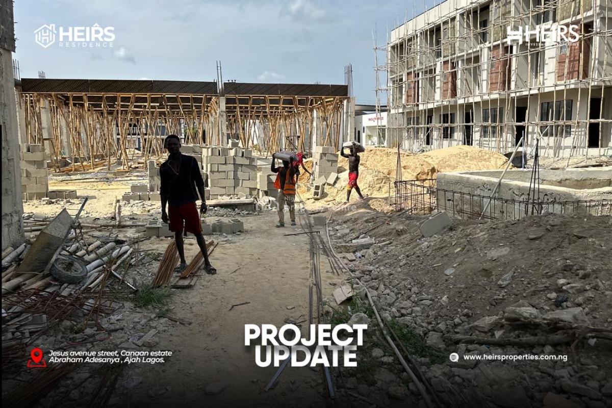 Heirs Residence Apartments, Canaan Estate By Dkk, Abraham Adesanya, Off Lekki-epe Expressway, Ajah, Lagos, Flat / Apartment for Sale