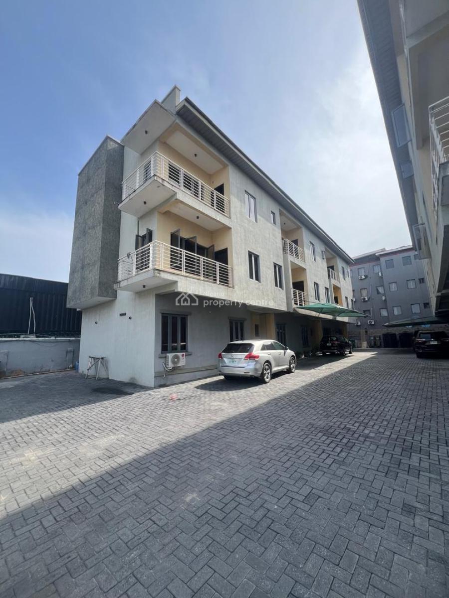 2 Units of 4 Bedroom Terrace Duplex with Bq, Kusenla Road, Ikate, Lagos, Ikate, Lekki, Lagos, Flat / Apartment for Rent