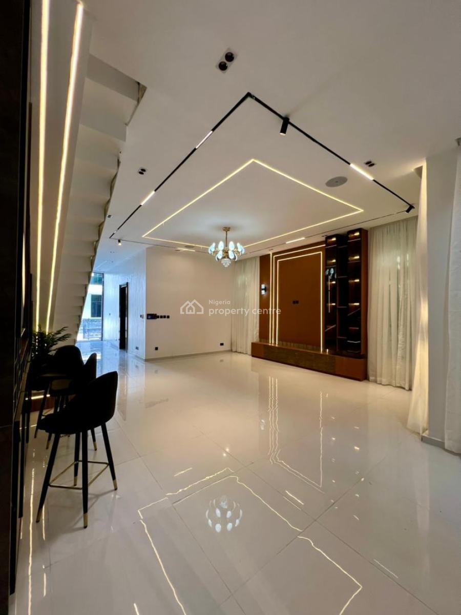 Beautifully Designed 5 Bed Smart Home with Swimming Pool and Bq, Chevron, Lekki, Lagos, Detached Duplex for Sale