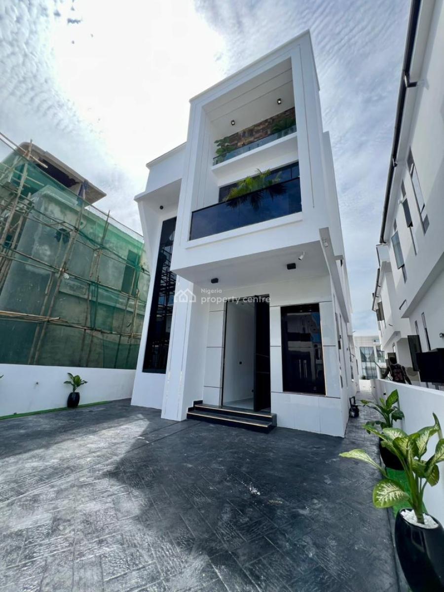 Beautifully Designed 5 Bed Smart Home with Swimming Pool and Bq, Chevron, Lekki, Lagos, Detached Duplex for Sale