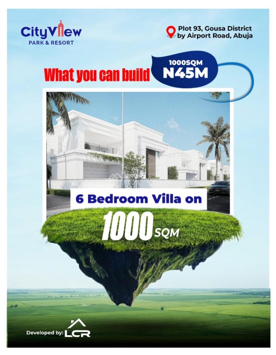 Plots of Mixed-used Land, City View Park & Resort Gousa District, Central Business District, Abuja, Mixed-use Land for Sale