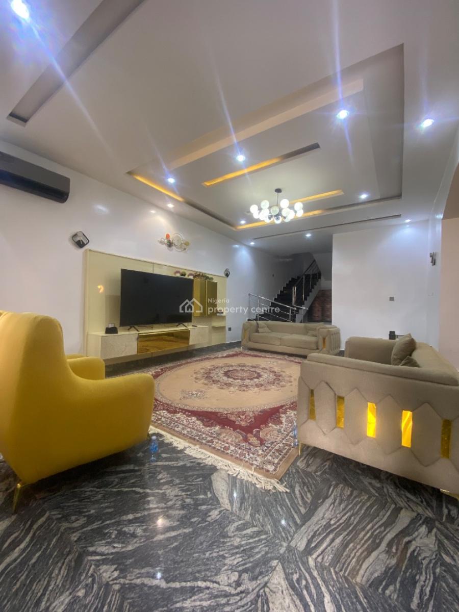 Beautiful Furnished 4 Bedroom Duplex, Guzape, Guzape District, Abuja, Flat / Apartment for Rent