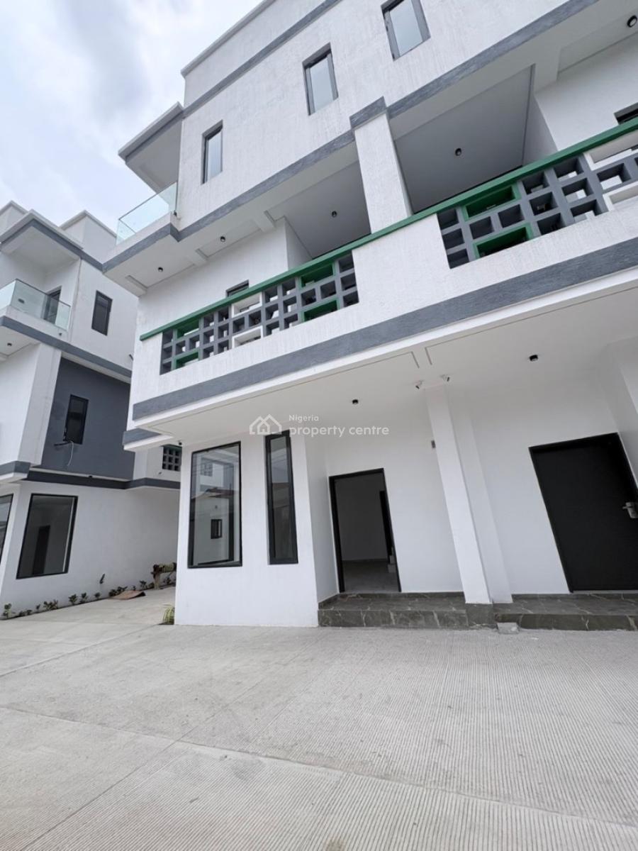 Luxury 4-bedroom Terrace Duplex with Bq, Off Admiralty Way, Lekki, Lagos, Terraced Duplex for Sale