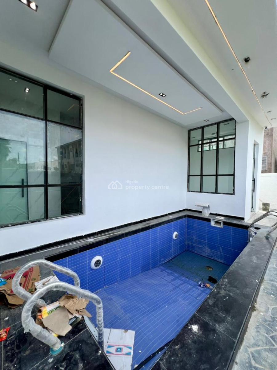 Gorgeously Designed 5 Bed Smart Home with Pool, Home Office, Gym House, Chevron 4gorgeously Designed 5 Bed Smart Home with Pool, Home Office,, Lekki, Lagos, Detached Duplex for Sale