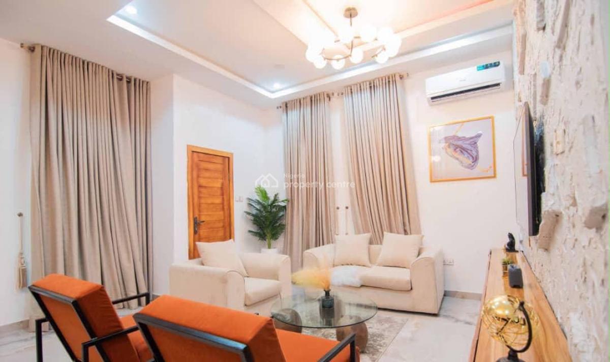 Newly Launched 4 Bedroom Self Compund Duplex with Snooker, Tennis & Ps5, Chevron, Lekki, Lagos, Detached Duplex Short Let
