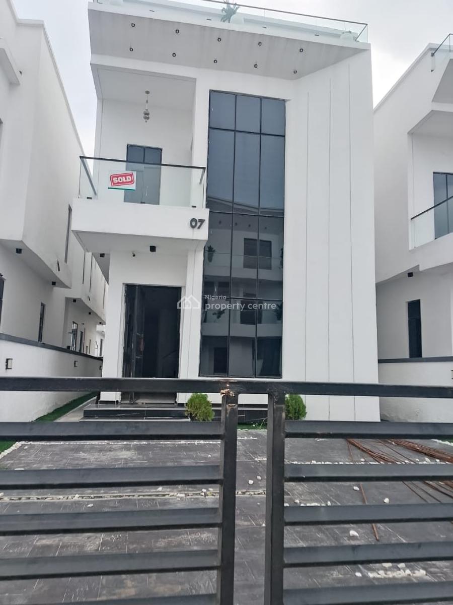 New  5 Bedroom Semi Automated Detached Duplex with Swimming Pool, Chevron, Lekki Phase 2, Lekki, Lagos, Detached Duplex for Rent