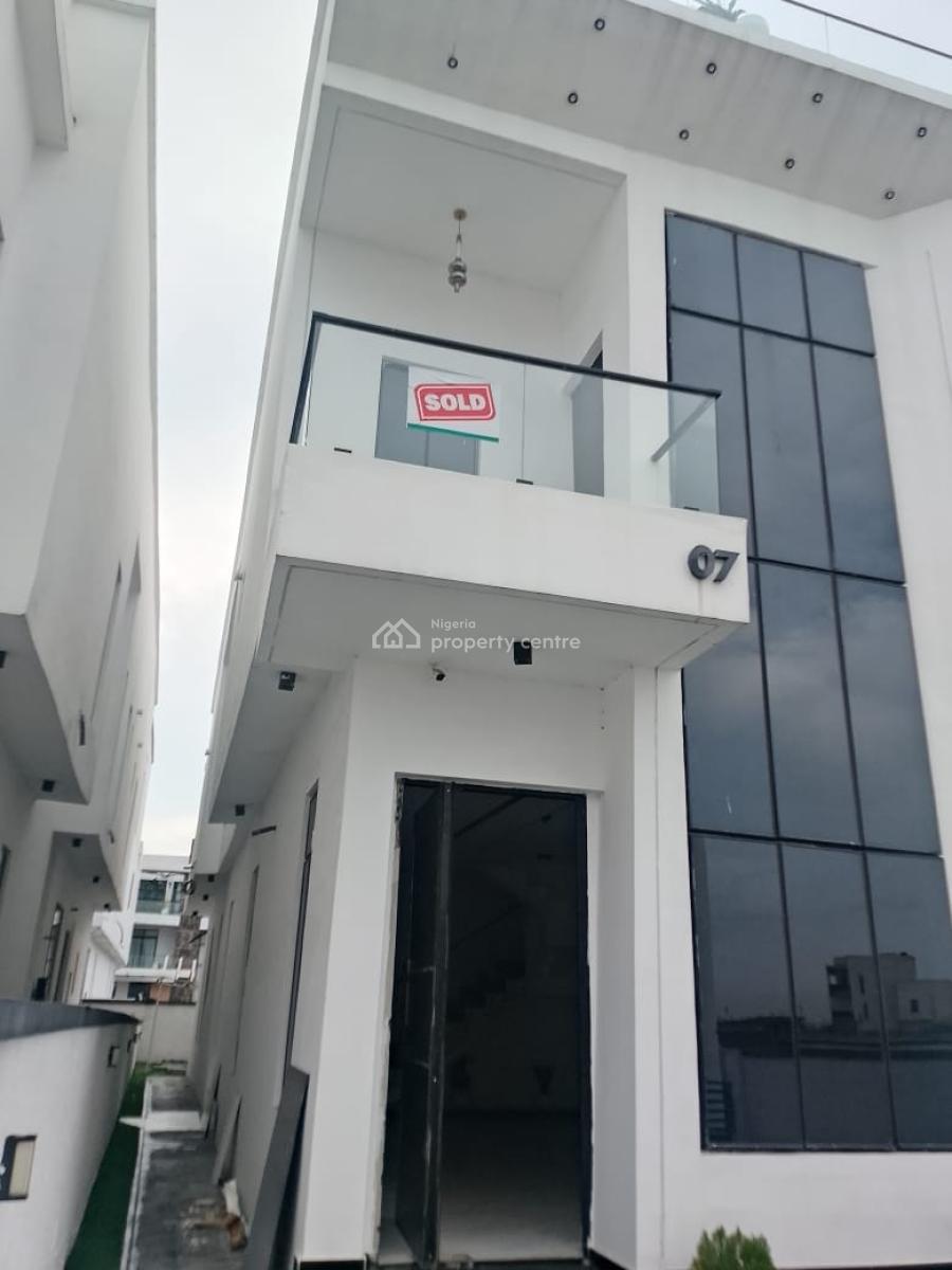 New  5 Bedroom Semi Automated Detached Duplex with Swimming Pool, Chevron, Lekki Phase 2, Lekki, Lagos, Detached Duplex for Rent