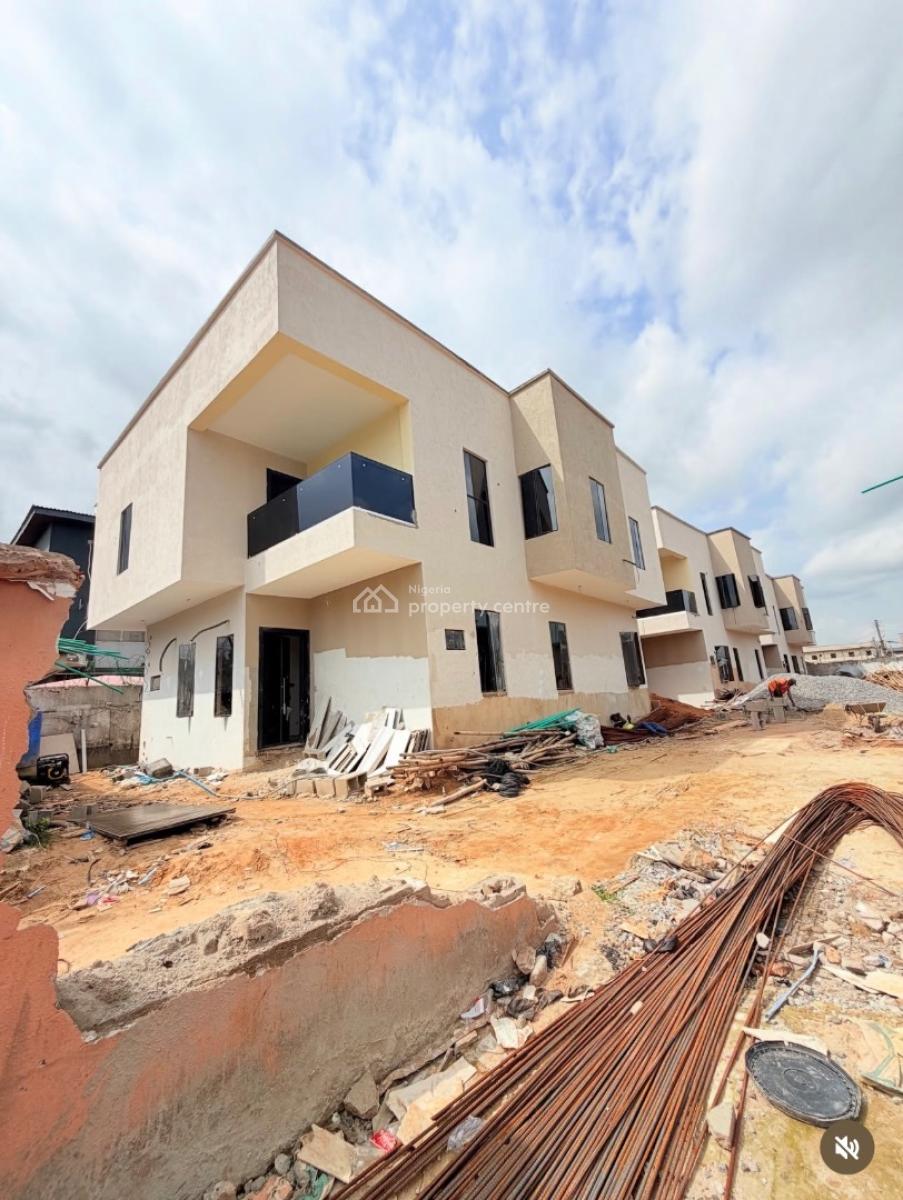Newly Built 4 Bedroom Fully Detached Duplex with Bq, Adeniyi Jones, Ikeja, Lagos, Detached Duplex for Sale