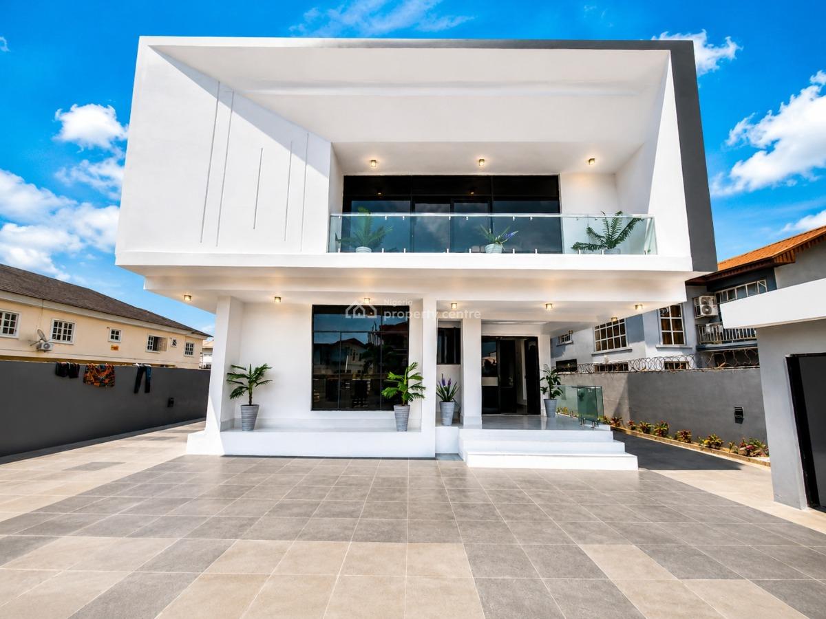 New 5 Bedroom Fully Detached Duplex with 2rooms Bq and Elevator, Vgc, Vgc, Lekki, Lagos, Detached Duplex for Sale