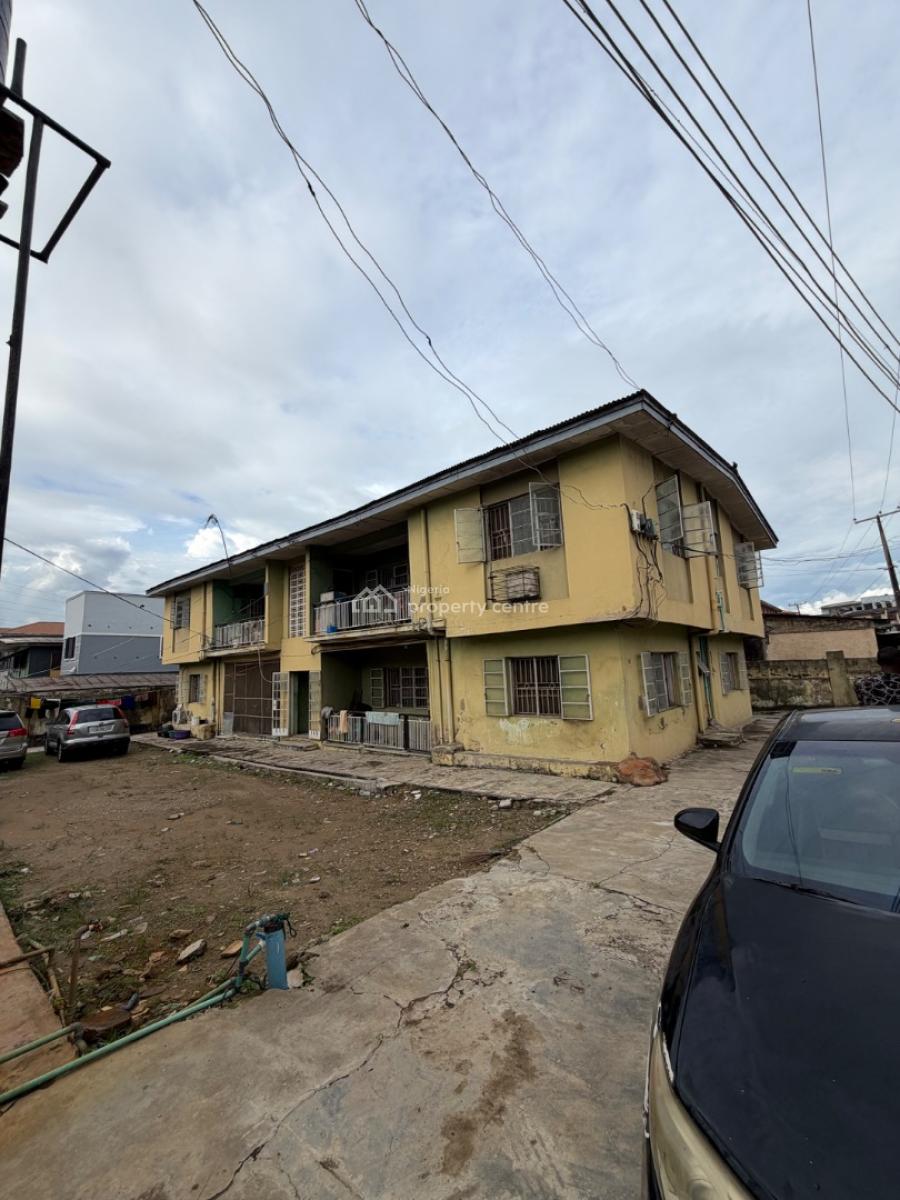 a Storey Building Consists of 4 Nos of 3bedroom and Big Empty Land, Oriola Street, Alapere, Ketu, Lagos, Block of Flats for Sale