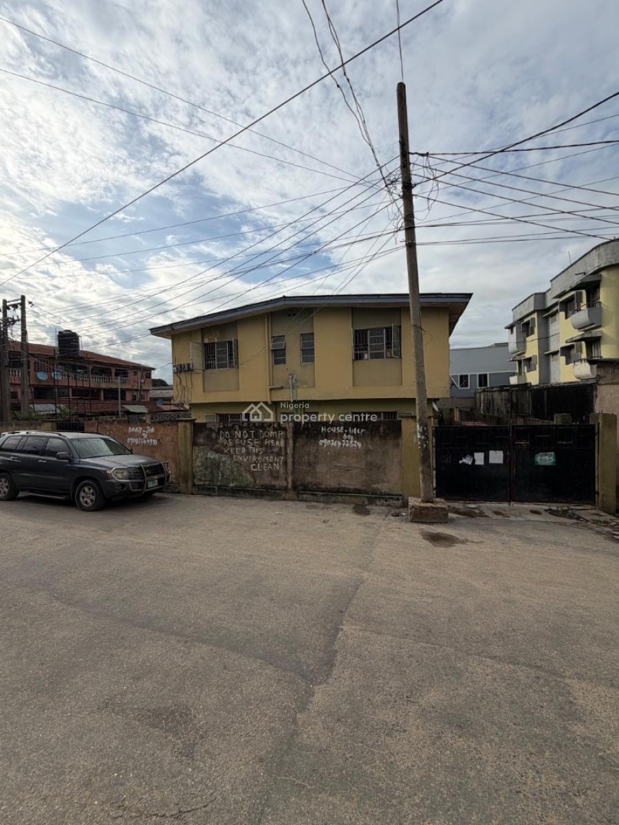 a Storey Building Consists of 4 Nos of 3bedroom and Big Empty Land, Oriola Street, Alapere, Ketu, Lagos, Block of Flats for Sale