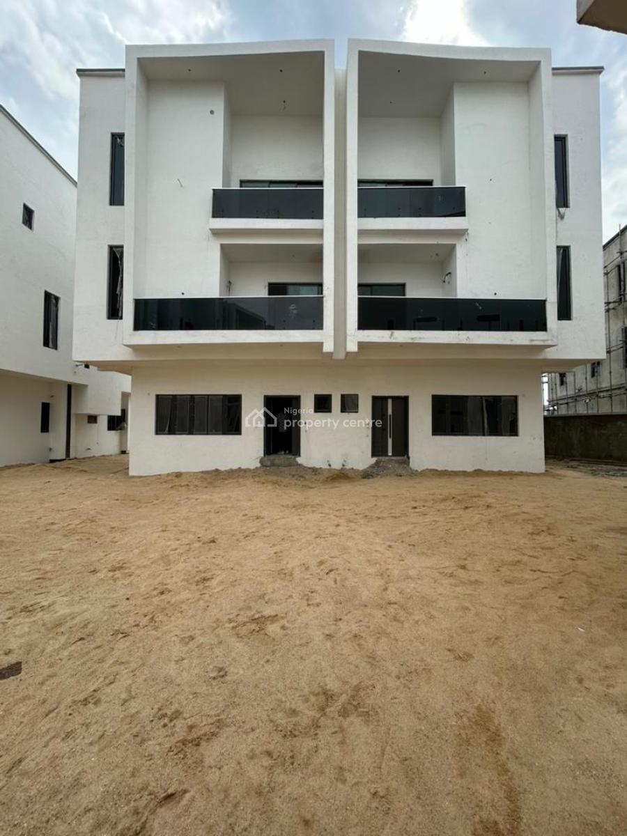 4 Bedroom Semi-detached Duplex with Bq in Lekki, Lekki, Lagos, Semi-detached Duplex for Sale