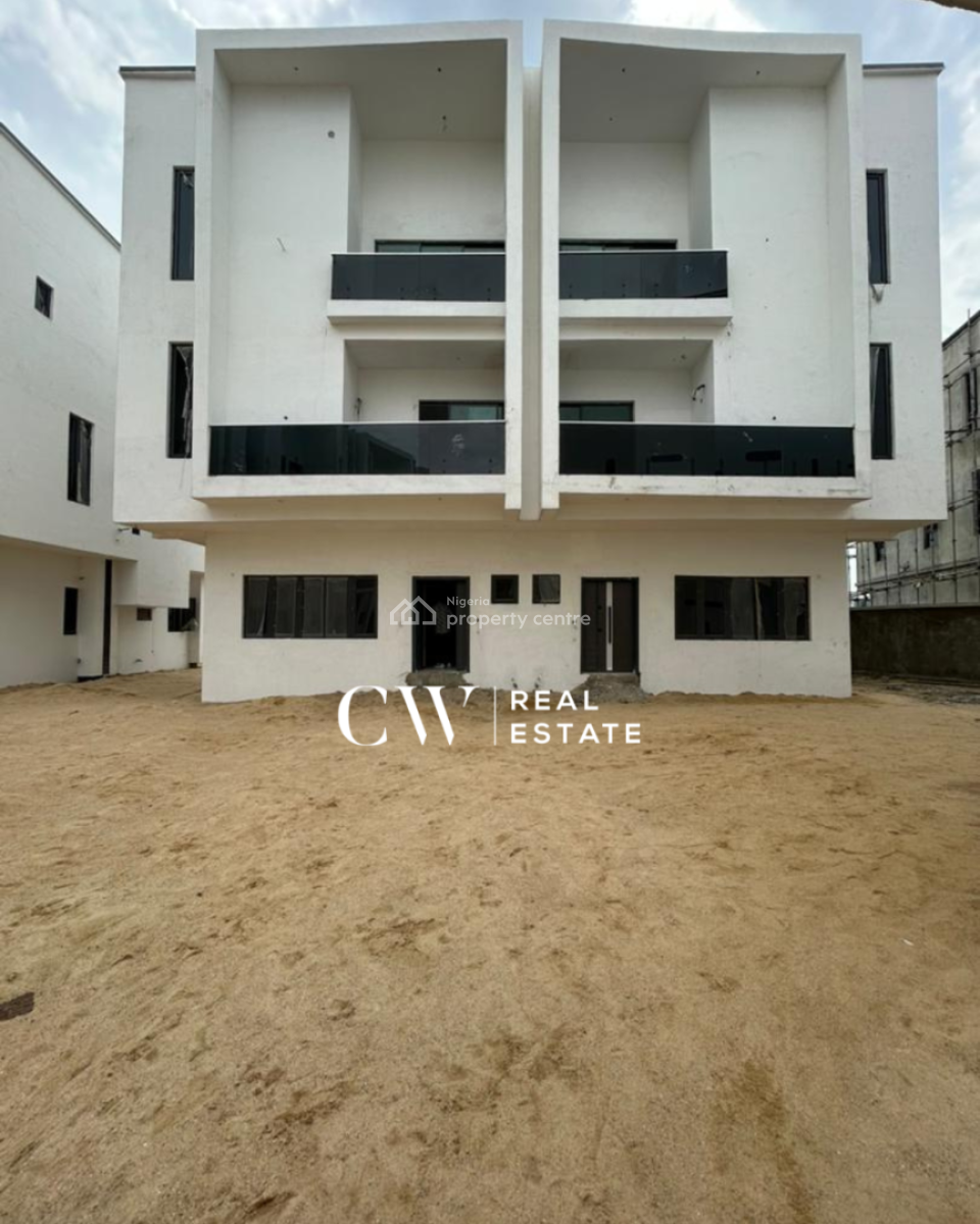 4 Bedroom Semi-detached Duplex with Bq in Lekki, Lekki, Lagos, Semi-detached Duplex for Sale