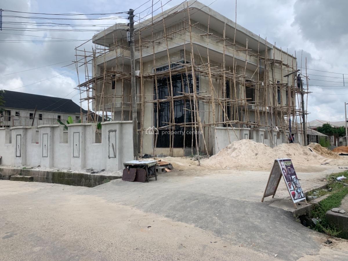 a Fully Detached Five (5) Bedroom House with Bq, at Rukpakwolusi New Layout Opposite Naf Harmony Estate, Port Harcourt, Rivers, Detached Duplex for Sale