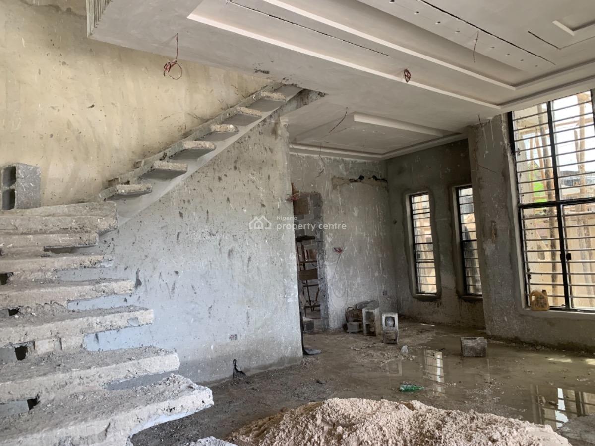 a Fully Detached Five (5) Bedroom House with Bq, at Rukpakwolusi New Layout Opposite Naf Harmony Estate, Port Harcourt, Rivers, Detached Duplex for Sale