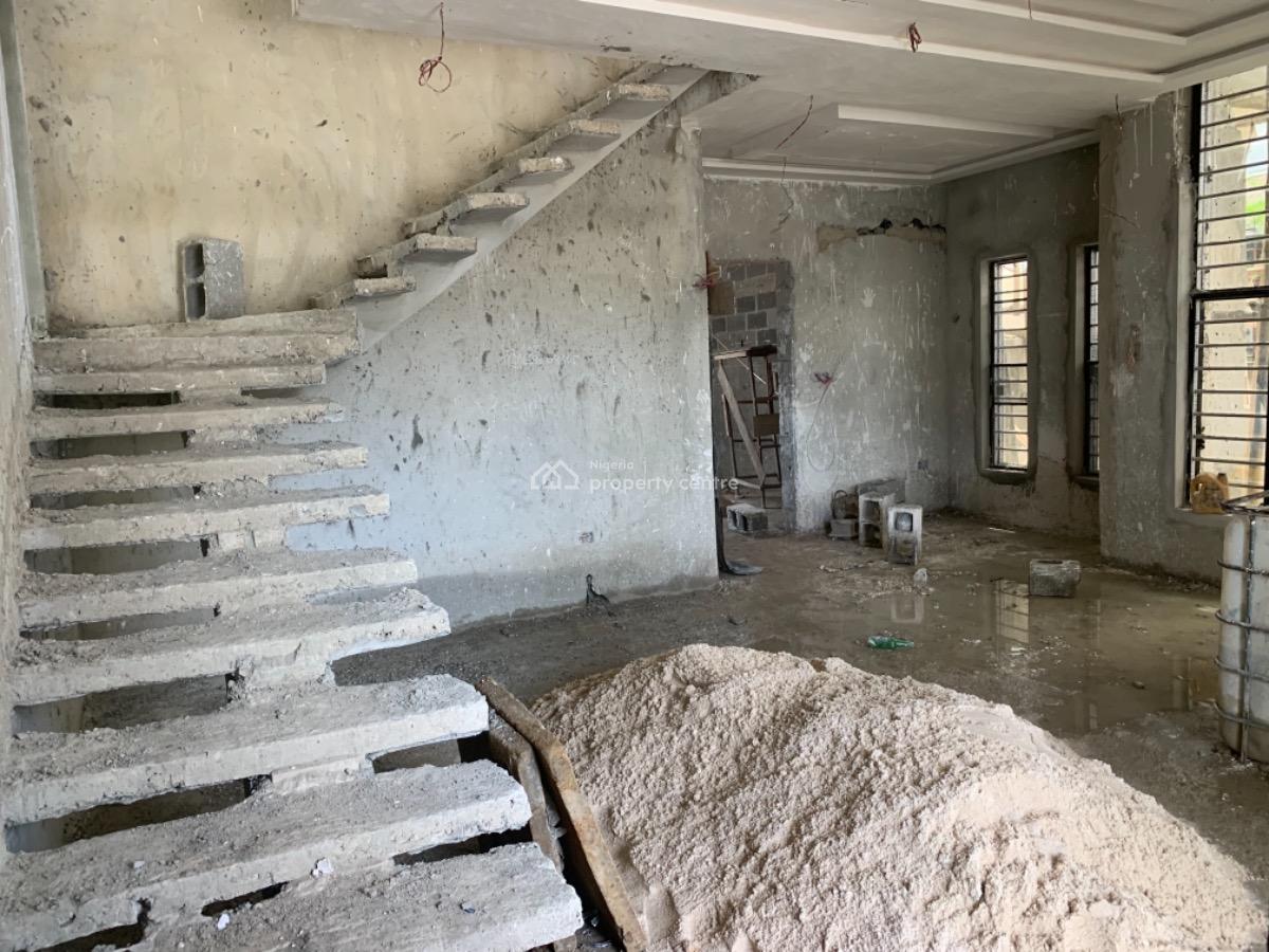 a Fully Detached Five (5) Bedroom House with Bq, at Rukpakwolusi New Layout Opposite Naf Harmony Estate, Port Harcourt, Rivers, Detached Duplex for Sale