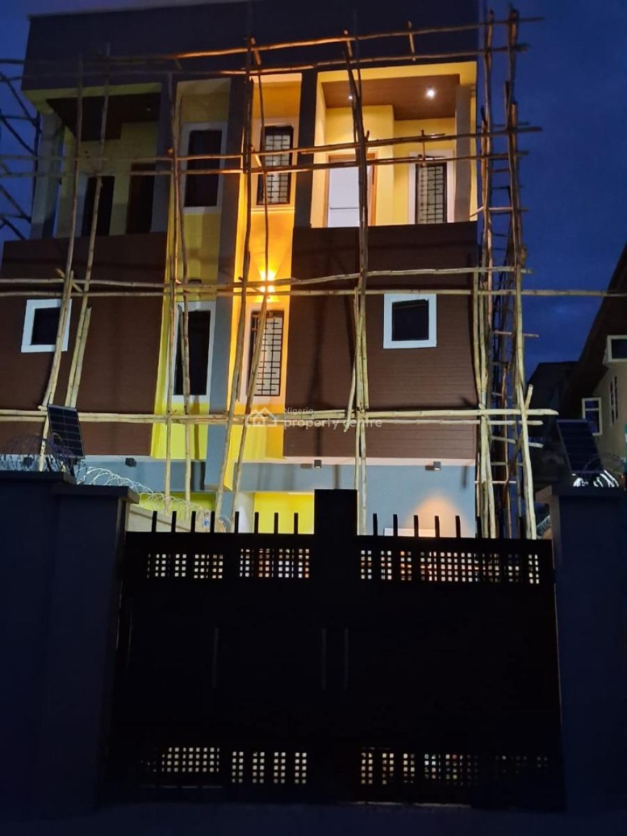 Seif Compound 3 Bedroom Duplex with Bq, Gra Phase 2, Magodo, Lagos, Semi-detached Duplex for Rent