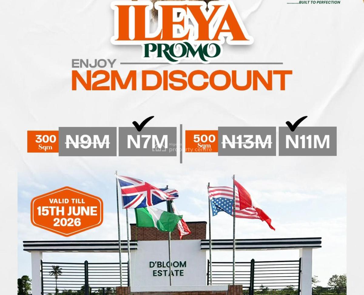 Mixed Use Land, Dbloom Estate, Mowe Ofada, Ogun, Mixed-use Land for Sale