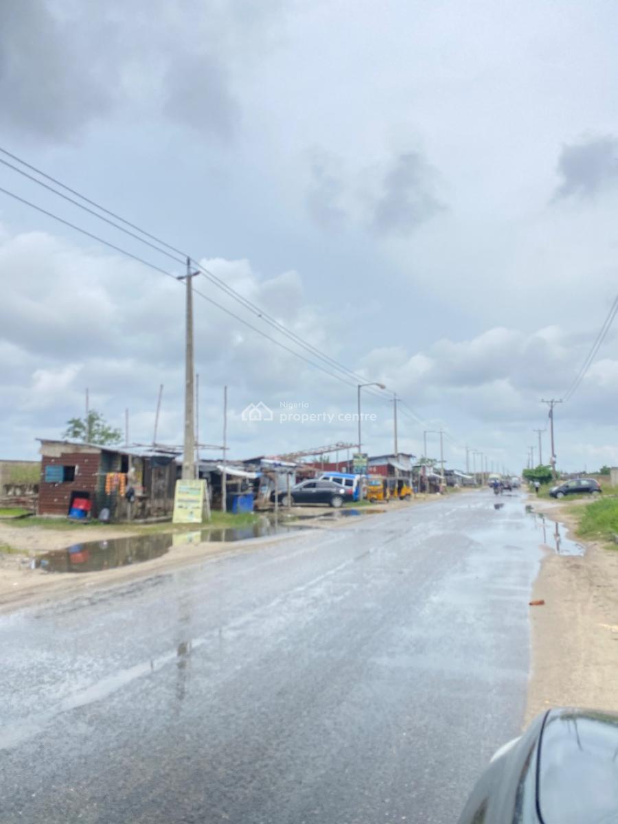 900sqm Land Directly Facing Express, Directly Facing Express Off Ogombo Road, Okun-ajah, Ajah, Lagos, Commercial Land for Sale
