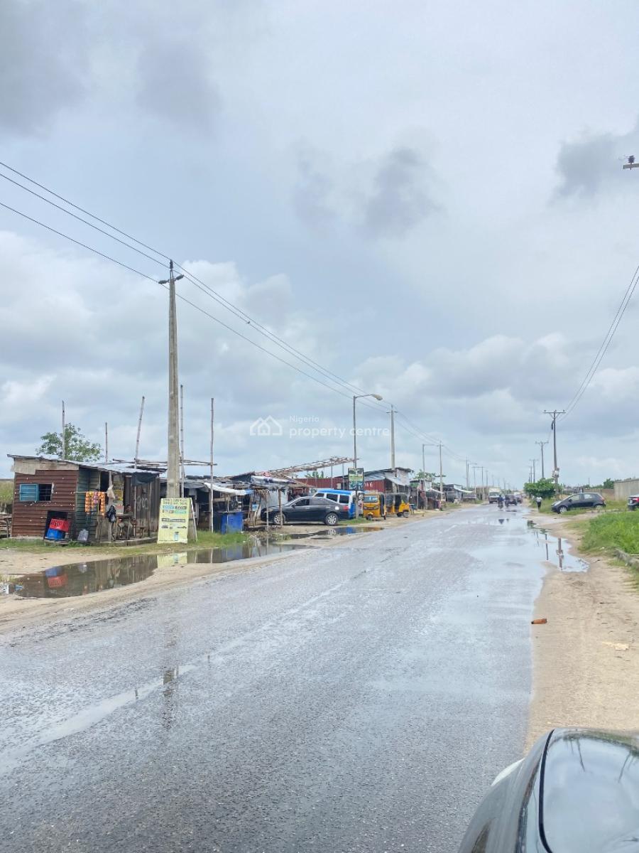 900sqm Land Directly Facing Express, Directly Facing Express Off Ogombo Road, Okun-ajah, Ajah, Lagos, Commercial Land for Sale