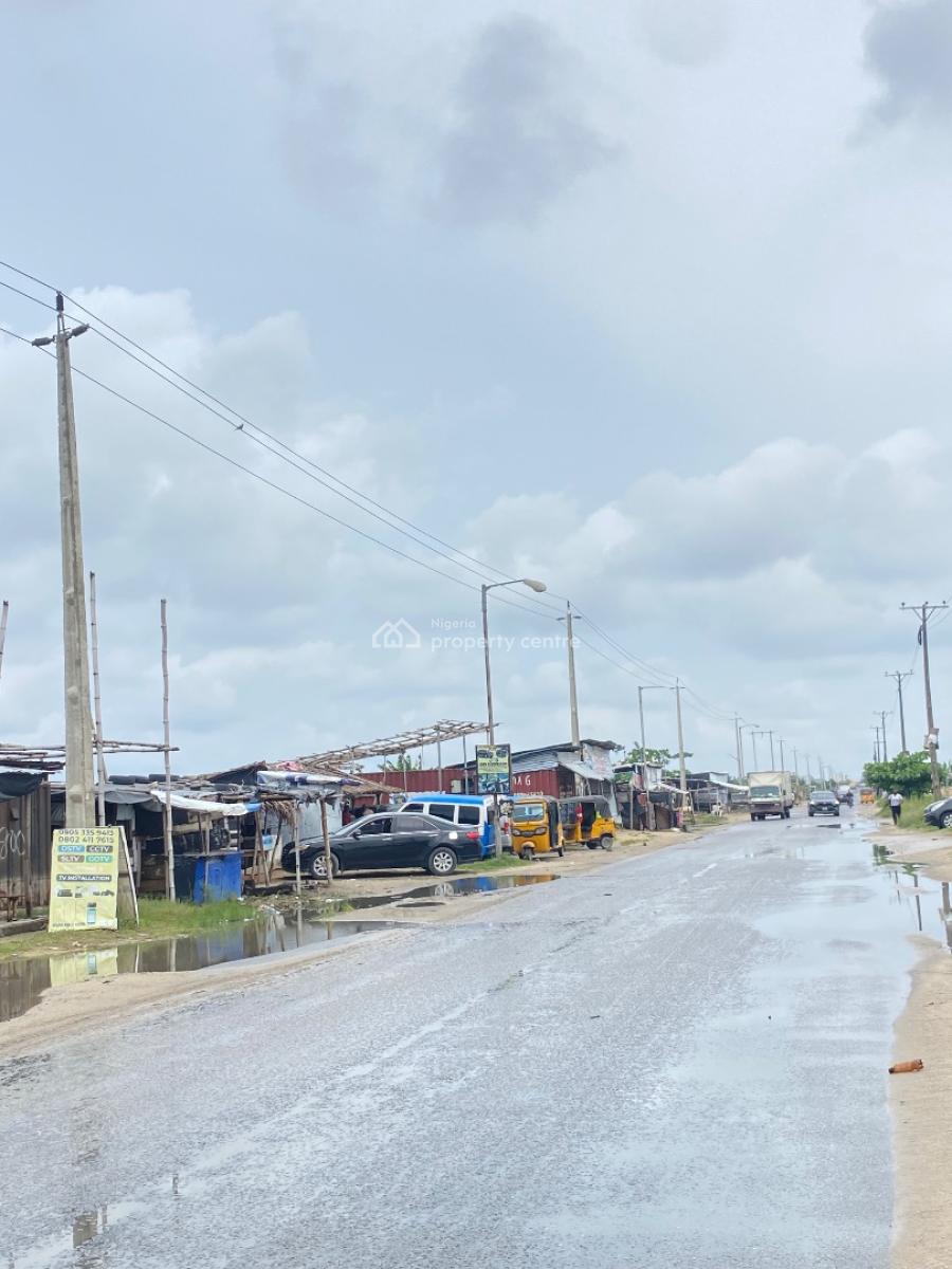 900sqm Land Directly Facing Express, Directly Facing Express Off Ogombo Road, Okun-ajah, Ajah, Lagos, Commercial Land for Sale