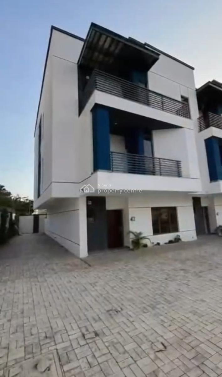 Newly Built 4 Bedroom with a Bq, Jabi Dakibiyu in a Mini Estate, Jabi, Abuja, Terraced Duplex for Rent