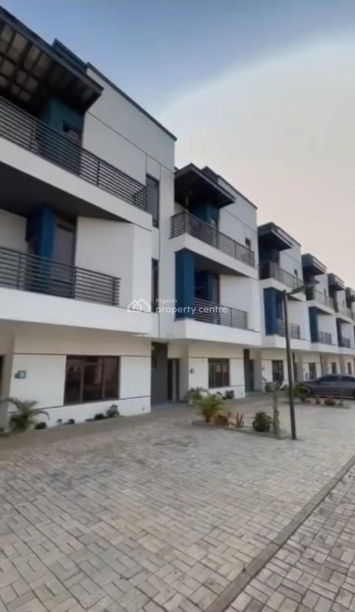 Newly Built 4 Bedroom with a Bq, Jabi Dakibiyu in a Mini Estate, Jabi, Abuja, Terraced Duplex for Rent