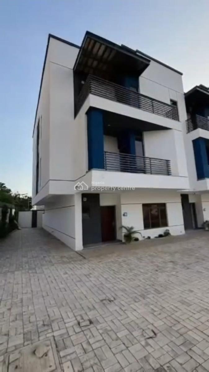 Newly Built 4 Bedroom with a Bq, Jabi Dakibiyu in a Mini Estate, Jabi, Abuja, Terraced Duplex for Rent