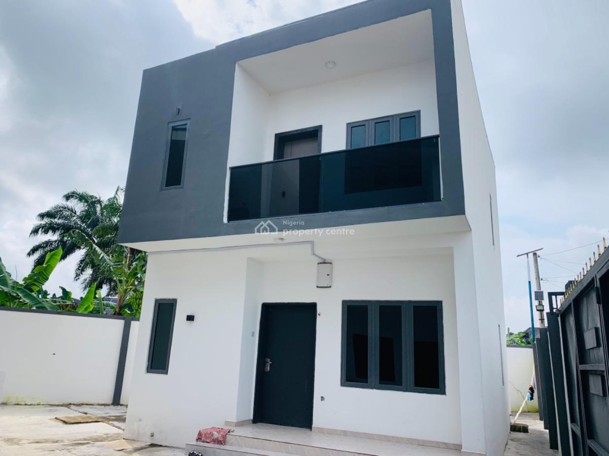 Newly Built Terraced Duplexes, Off East - West Road Rumuosi New Layout, Port Harcourt, Rivers, Terraced Duplex for Sale