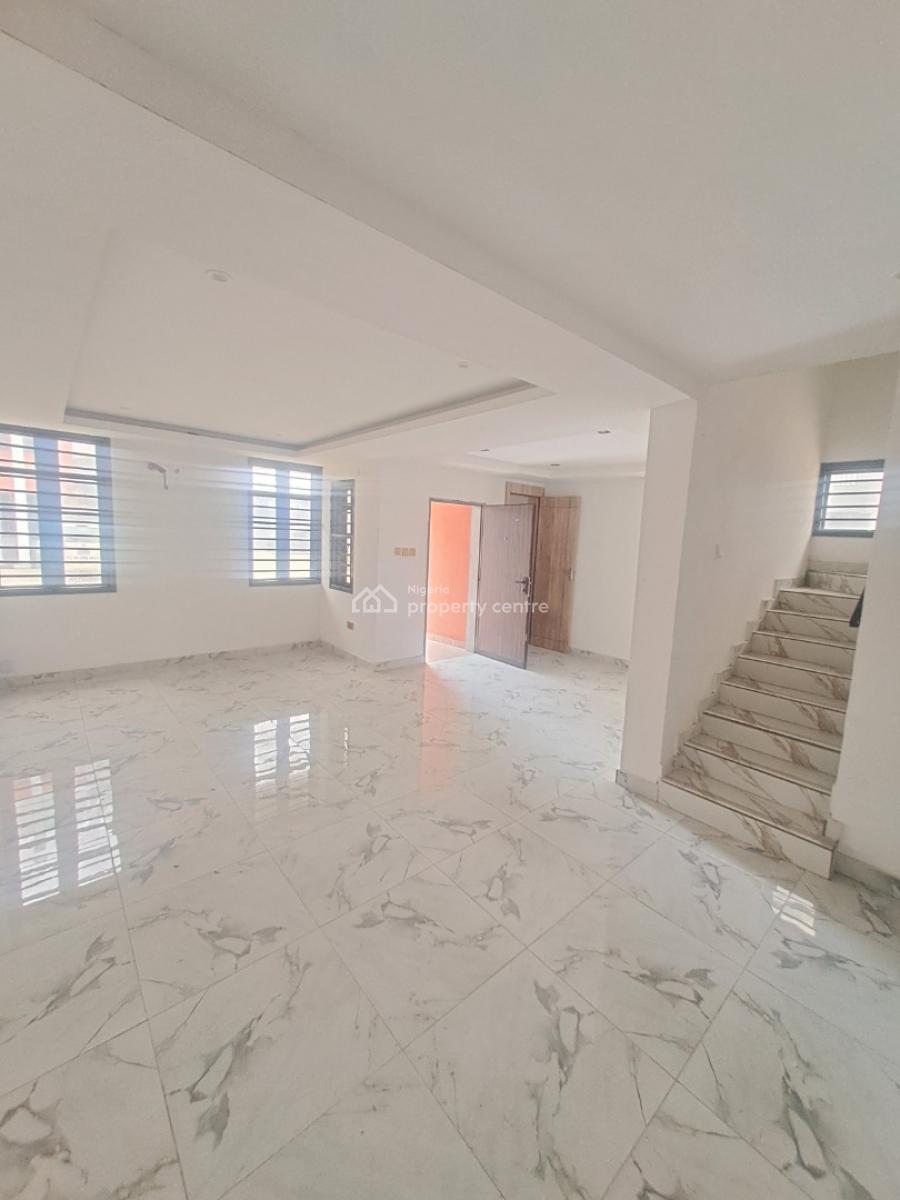 Newly Built 4 Bedroom Terrace with Bq in a Serene Environment, Ikate, Lekki, Lagos, Terraced Duplex for Rent