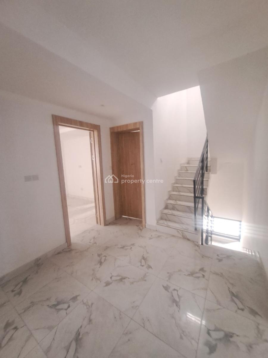 Newly Built 4 Bedroom Terrace with Bq in a Serene Environment, Ikate, Lekki, Lagos, Terraced Duplex for Rent