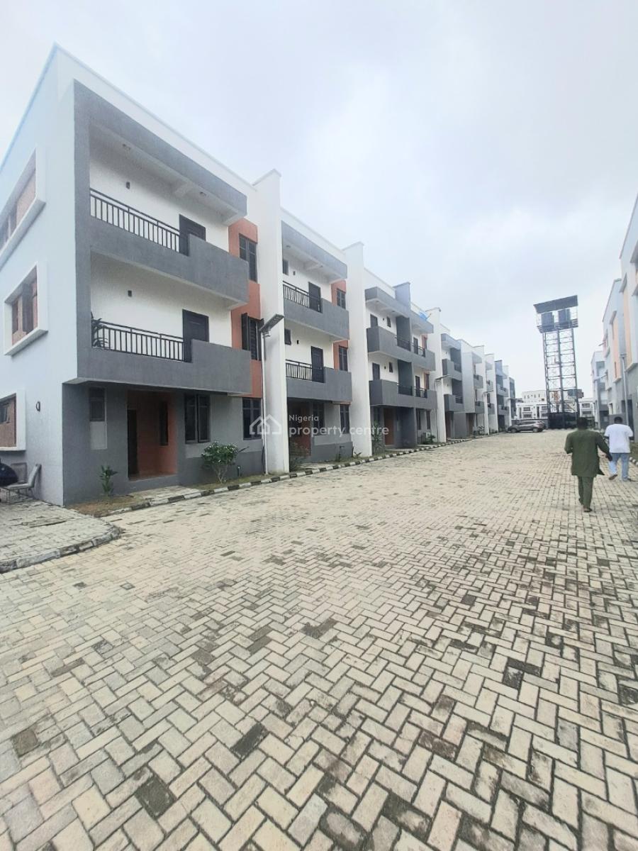 Newly Built 4 Bedroom Terrace with Bq in a Serene Environment, Ikate, Lekki, Lagos, Terraced Duplex for Rent