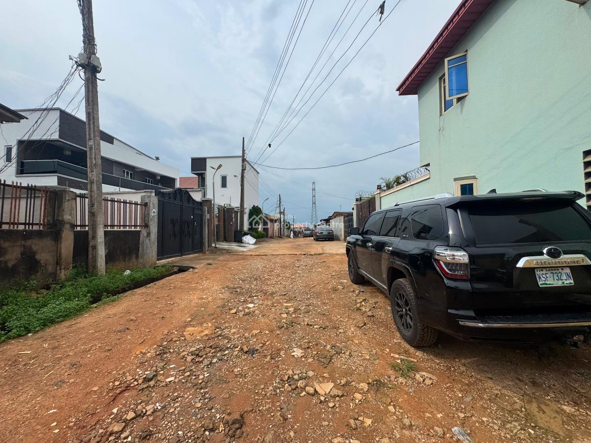 an Empty Land Measuring 678sqm Fenced and Gated in a Secured Estate, Secured Estate in Ojodu Berger, Ojodu Berger, Ojodu, Lagos, Land for Sale