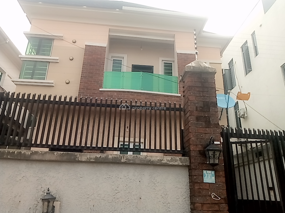 a Neatly and Massively Built 4 Bedroom Fully Detached Duplex and a Bq, Osapa, Lekki, Lagos, Detached Duplex for Rent