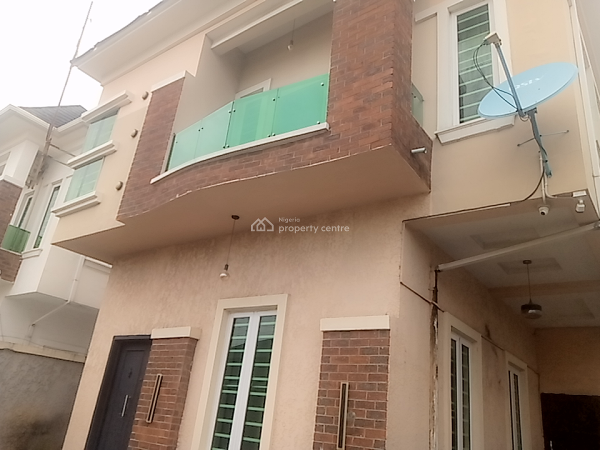 a Neatly and Massively Built 4 Bedroom Fully Detached Duplex and a Bq, Osapa, Lekki, Lagos, Detached Duplex for Rent