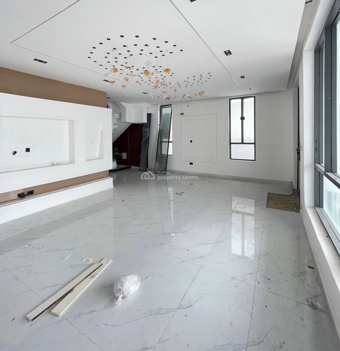 Stunning 5 Bedroom Detached Duplex with Swimming Pool and Bq, Chevron, Lekki, Lagos, Detached Duplex for Sale