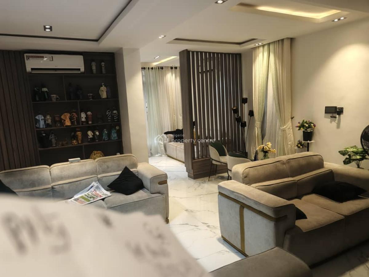 a Fully Furnished 4-bedroom Semi Detached House on 3 Floors, Akinola Cole Street, Adeniyi Jones Avenue, Ikeja Lagos State, Adeniyi Jones, Ikeja, Lagos, Semi-detached Duplex for Sale