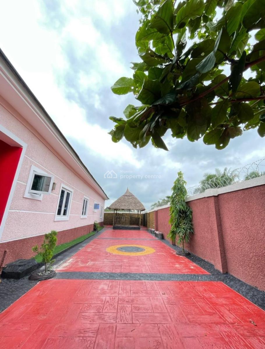 4 Bedroom Bungalow with Gate House, Elikpokwuodu, Rukpokwu, Port Harcourt, Rivers, Detached Bungalow for Sale